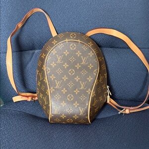 Louis Vuitton Brown and Tan Backpack
